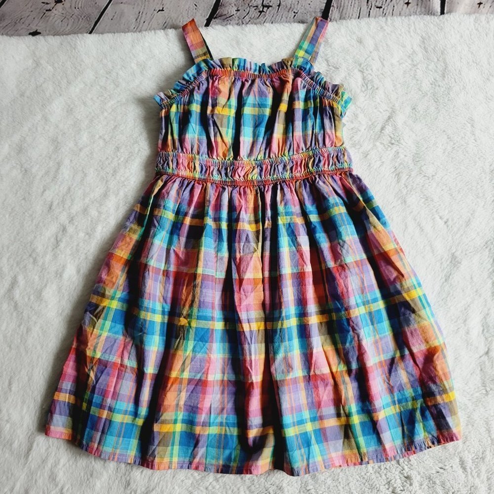 Cat & Jack Girls' Woven Short Dress (medium) 3KIDV-AP - Picture 2 of 4